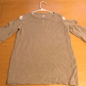 Tan Light-Weight Sweater
